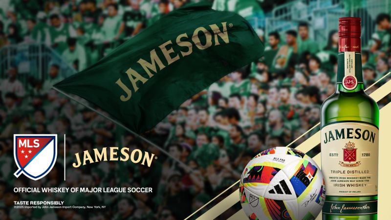Jameson Whiskey Announced as the Official Whiskey of Major League Soccer